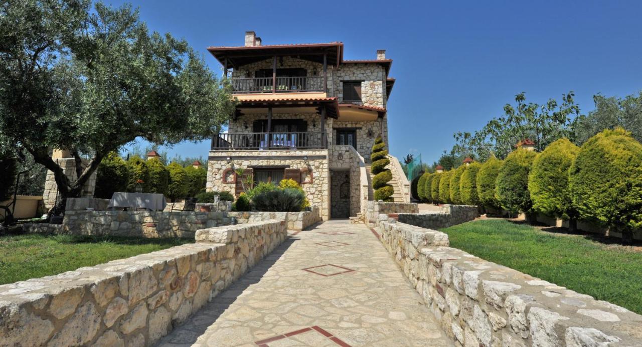 Captain'S Villa Appartments Psakoudia Bagian luar foto