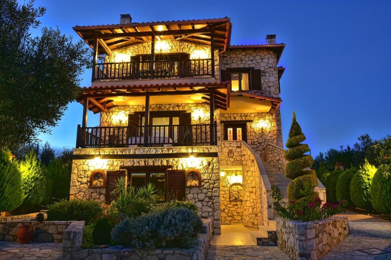 Captain'S Villa Appartments Psakoudia Bagian luar foto
