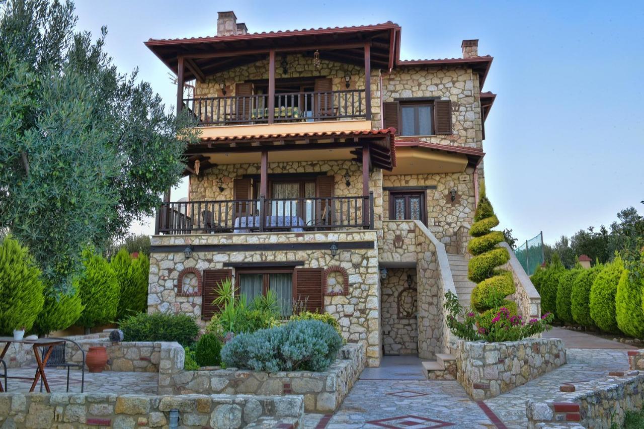 Captain'S Villa Appartments Psakoudia Bagian luar foto